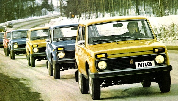 Lada Niva. E' in produzione dal 1977.