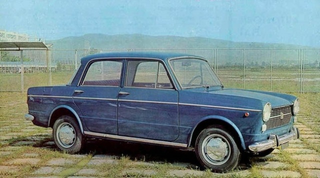 Fiat 1100 R. Qui nella versione prodotta a marchio Zastava.