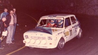 Fiat 127 slalom