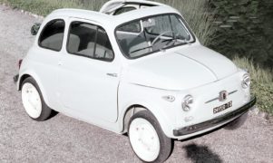 Una Fiat 500 del 1957. Il club sarà presente ad Automotoretrò 2016.
