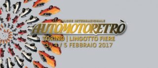 Automotoretrò 2017 si terrà dal 3 al 5 febbraio a Lingotto Fiere, Torino.