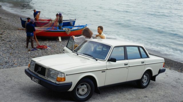 Volvo 240. Il modello più famoso.