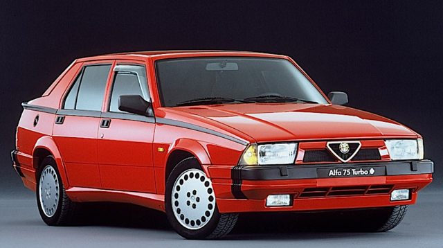 Alfa 75 Turbo, 1986. 