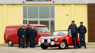 Il team Promotor Classic al Rallye Montecarlo Historique.