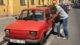 Tom Hanks con la Polski Fiat 126.